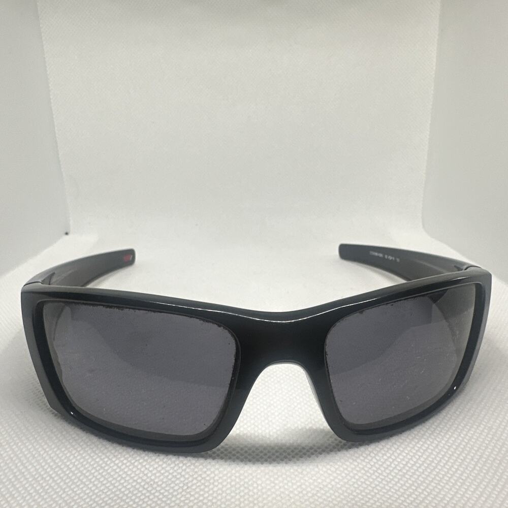 Oakley Fuel Cell OO9096-83 Polarized Iridium Sunglasses Polished Black Ink Mens